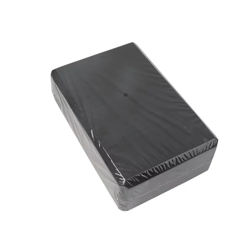 Black yoga blocks (set of 2)
